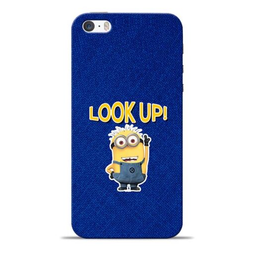 Look Up Minion iPhone 5s Mobile Cover