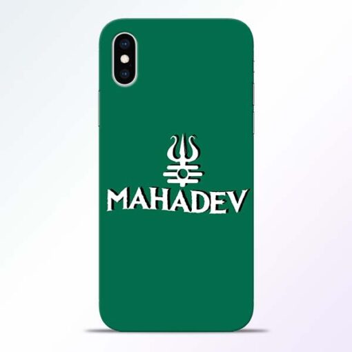 Lord Shiva Trishul iPhone XS Mobile Cover