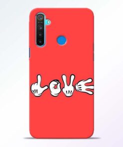 Love Symbol RealMe 5 Mobile Cover - CoversGap