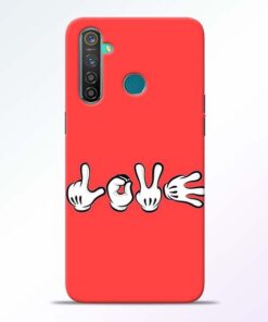 Love Symbol RealMe 5 Pro Mobile Cover - CoversGap