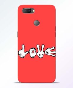 Love Symbol RealMe U1 Mobile Cover - CoversGap