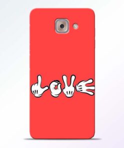 Love Symbol Samsung Galaxy J7 Max Mobile Cover