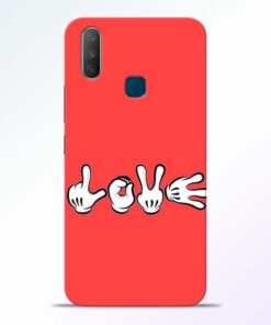 Love Symbol Vivo Y17 Mobile Cover - CoversGap.com