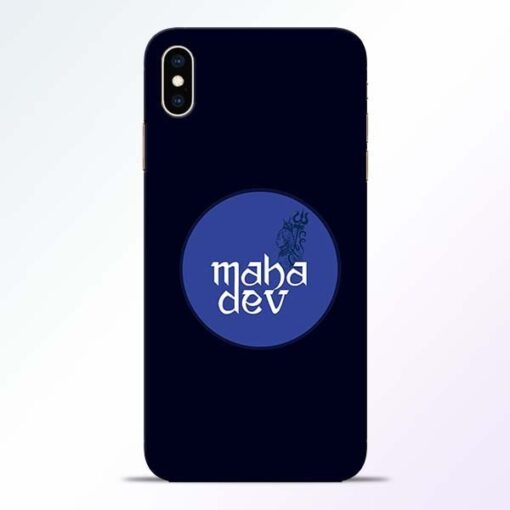 Mahadev God iPhone XS Max Mobile Cover