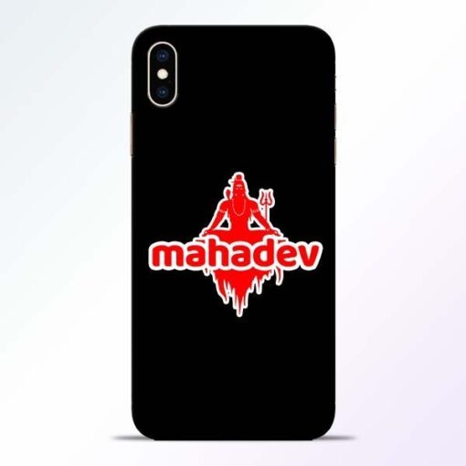 Mahadev Love iPhone XS Max Mobile Cover