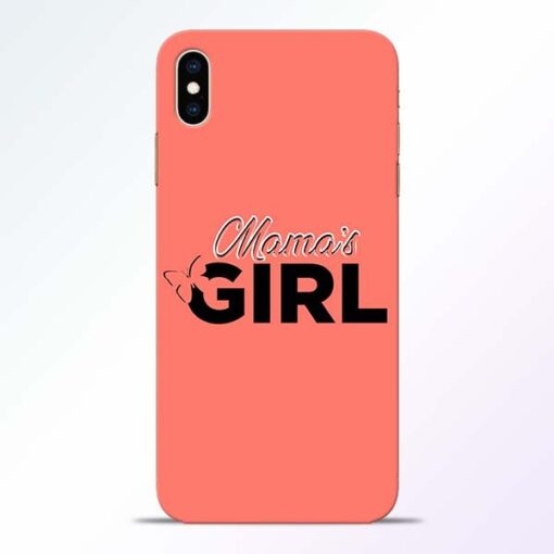 Mama Girl iPhone XS Max Mobile Cover