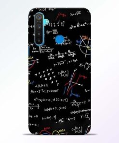 Math Lover RealMe 5 Mobile Cover - CoversGap