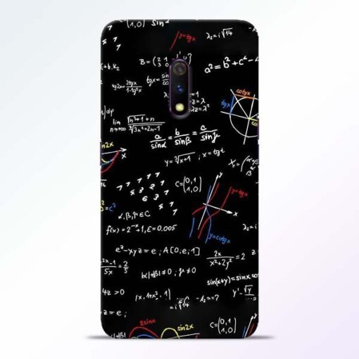 Math Lover RealMe X Mobile Cover - CoversGap