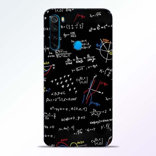 Math Lover Redmi Note 8 Mobile Cover