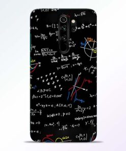 Math Lover Redmi Note 8 Pro Mobile Cover