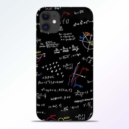 Math Lover iPhone 11 Mobile Cover