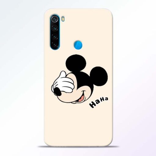 Mickey Face Redmi Note 8 Mobile Cover - CoversGap