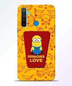 Minions Love Realme 5 Mobile Cover