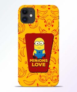 Minions Love iPhone 11 Mobile Cover