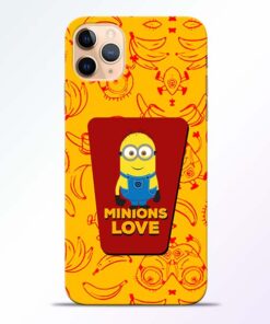 Minions Love iPhone 11 Pro Mobile Cover