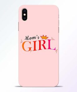 Mom Girl iPhone XS Max Mobile Cover