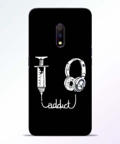 Music Addict RealMe X Mobile Cover - CoversGap