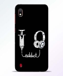 Music Addict Samsung A10 Mobile Cover - CoversGap