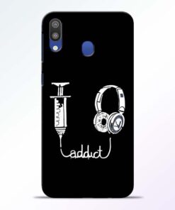 Music Addict Samsung M20 Mobile Cover - CoversGap