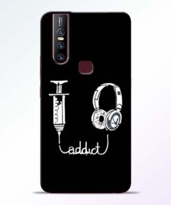 Music Addict Vivo V15 Mobile Cover - CoversGap.com