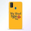 My Blood Tea Samsung Galaxy M30s Mobile Cover
