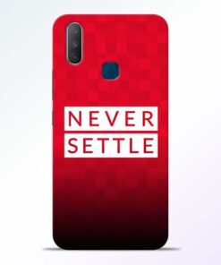 Never Settle Vivo Y17 Mobile Cover - CoversGap.com