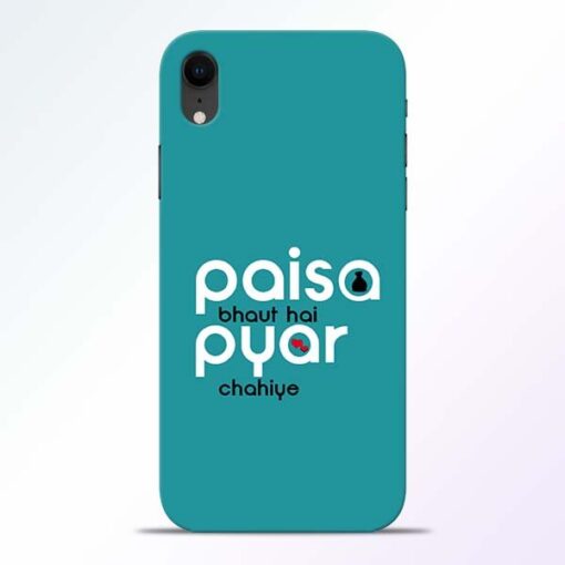 Paisa Bahut iPhone XR Mobile Cover