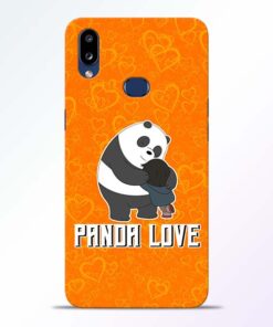 Panda Love Samsung Galaxy A10s Mobile Cover