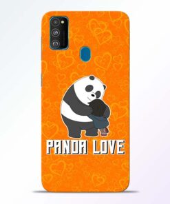 Panda Love Samsung Galaxy M30s Mobile Cover