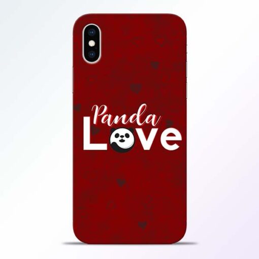 Panda Lover iPhone XS Mobile Cover