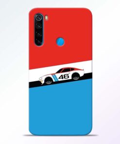 Racing Car Redmi Note 8 Mobile Cover - CoversGap