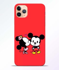 Red Cute Mouse iPhone 11 Pro Mobile Cover