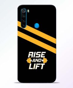 Rise and Lift Redmi Note 8 Mobile Cover - CoversGap