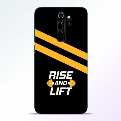 Rise and Lift Redmi Note 8 Pro Mobile Cover - CoversGap