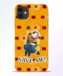Save Minion iPhone 11 Mobile Cover