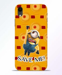 Save Minion iPhone XR Mobile Cover