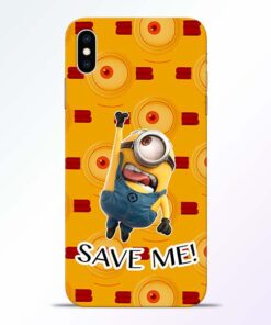 Save Minion iPhone XS Max Mobile Cover