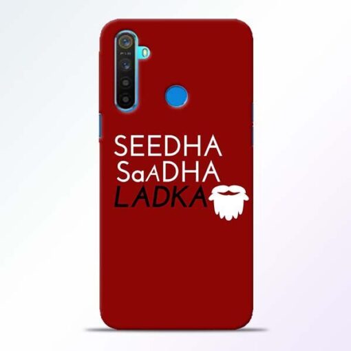 Seedha Sadha Ladka Realme 5 Mobile Cover