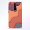 Spill Color Art Redmi Note 8 Pro Mobile Cover - CoversGap