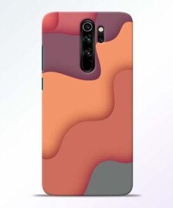 Spill Color Art Redmi Note 8 Pro Mobile Cover - CoversGap