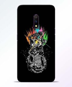 Thanos Hand RealMe X Mobile Cover - CoversGap