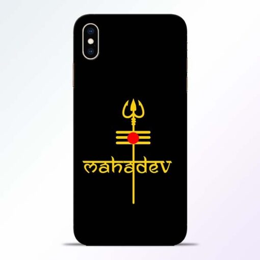 Trishul Om iPhone XS Max Mobile Cover