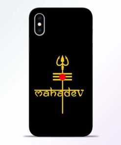 Trishul Om iPhone XS Mobile Cover