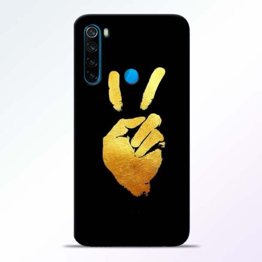 Victory Hand Redmi Note 8 Mobile Cover - CoversGap