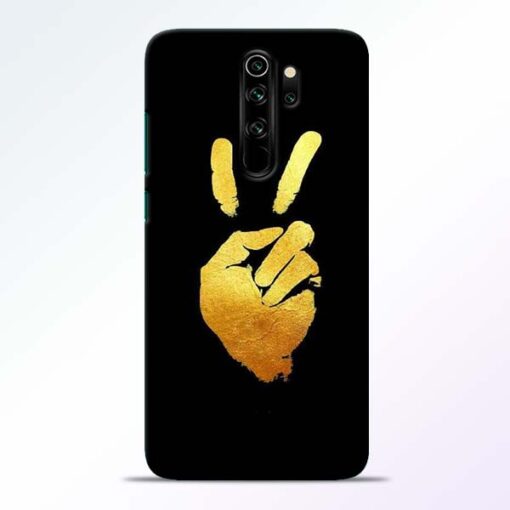 Victory Hand Redmi Note 8 Pro Mobile Cover - CoversGap