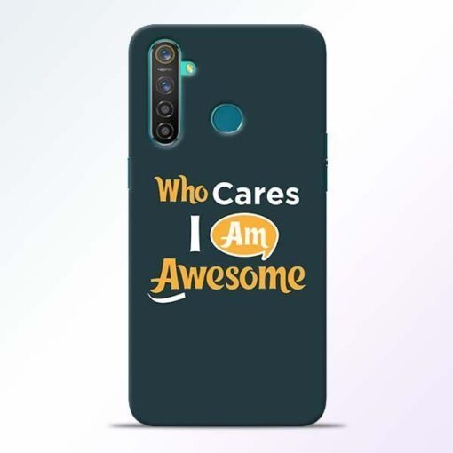 Who Cares Realme 5 Pro Mobile Cover