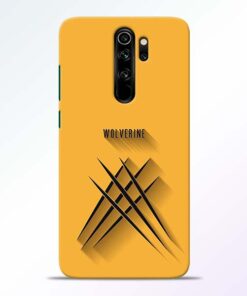Wolverine Redmi Note 8 Pro Mobile Cover
