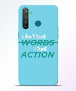 Words Action Realme 5 Pro Mobile Cover
