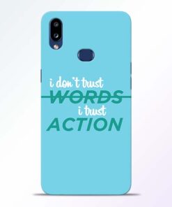 Words Action Samsung Galaxy A10s Mobile Cover