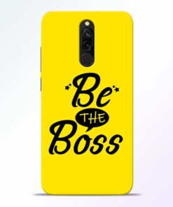 Be The Boss Redmi 8 Mobile Cover